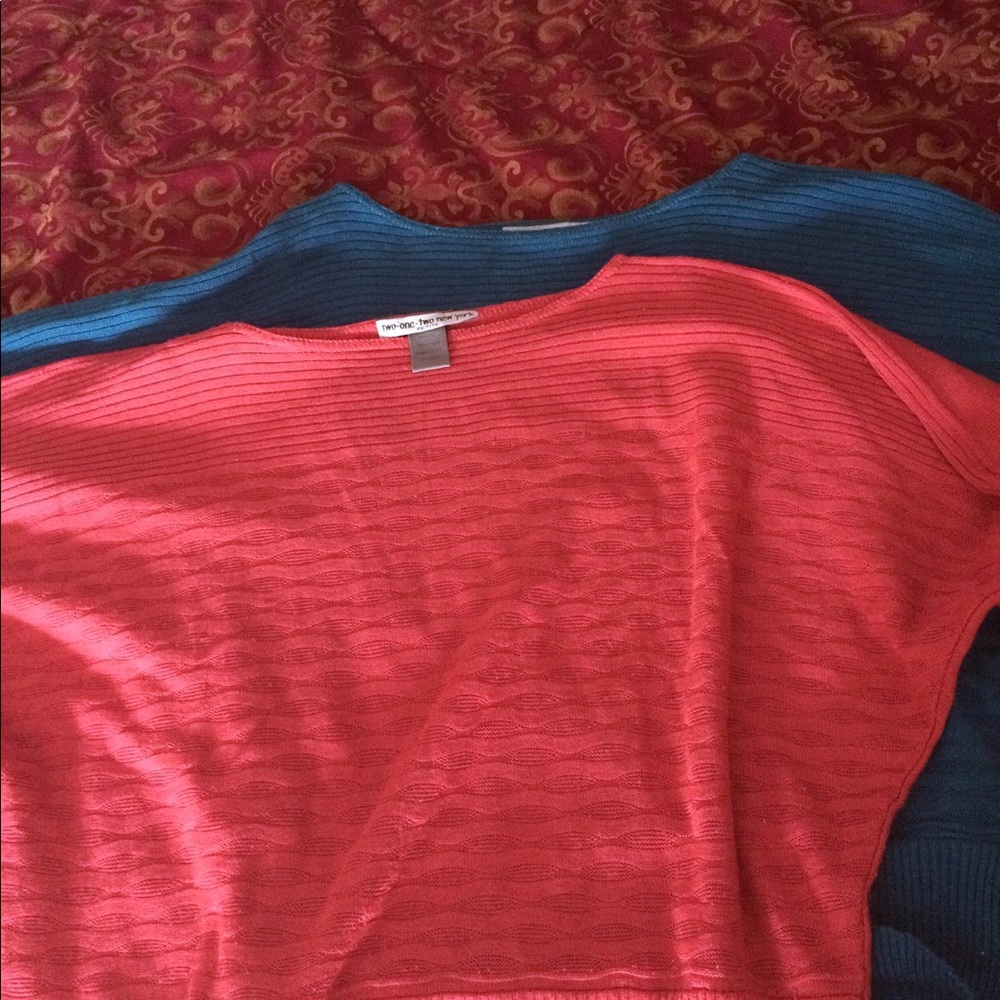 BUNDLE! 2 dolman sleeve tops size XL Petite